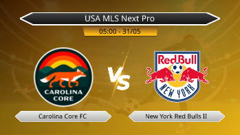 USA MLS Next Pro Carolina Core FC VS New York Red Bulls II