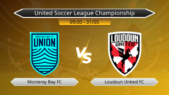 United Soccer League Championship Monterey Bay FC VS Loudoun United FC